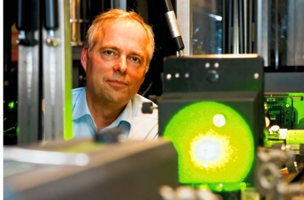 Jörg Wrachtrup hat glänzende Ideen, die auch in der Medizin segensreich sein können.